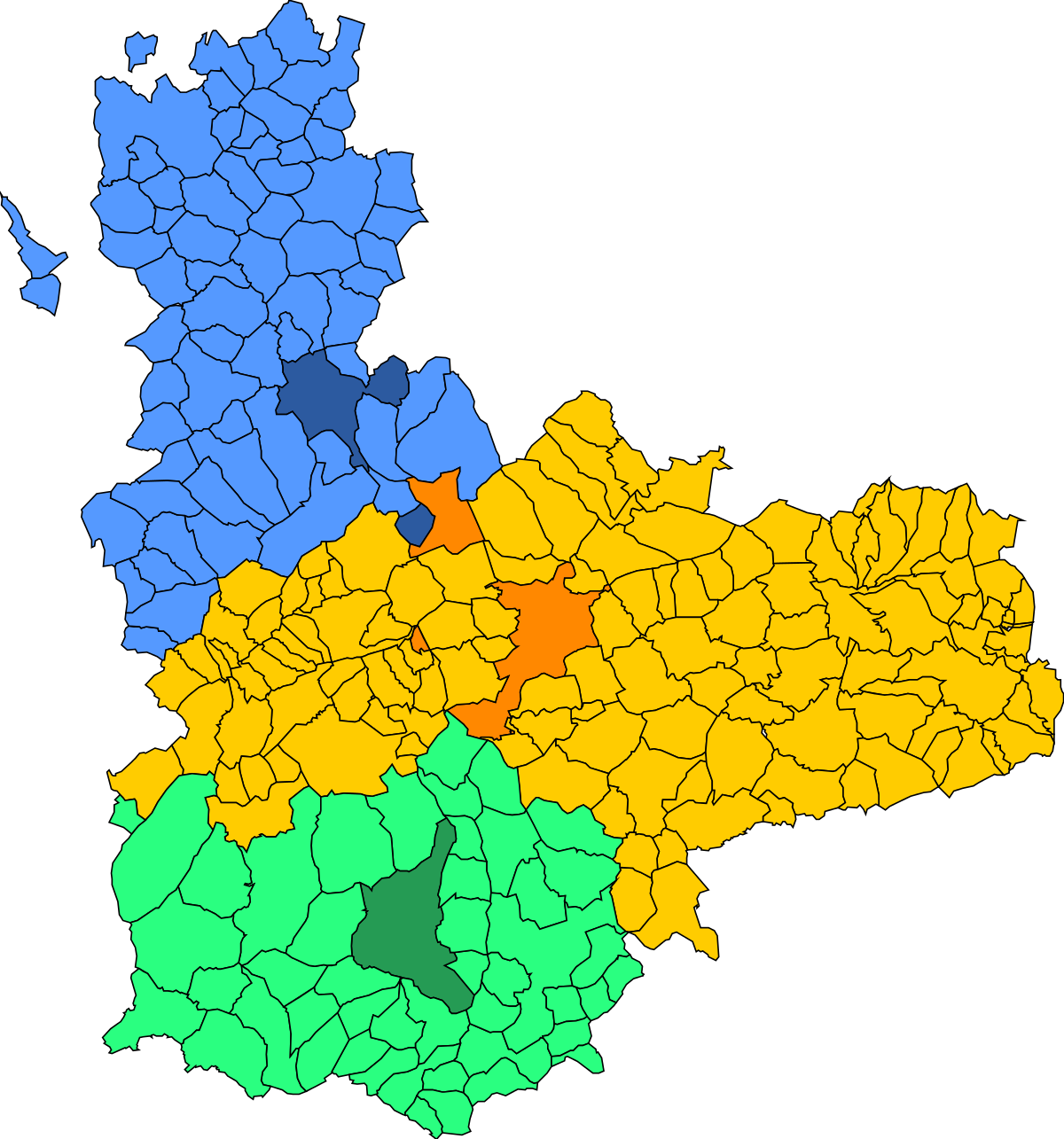 partidos judiciales Valladolid